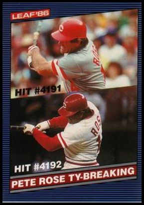 209 Pete Rose Ty-Breaking